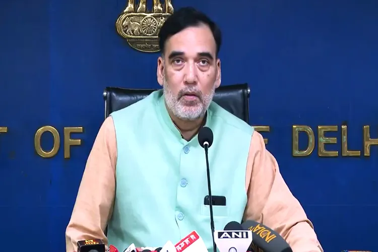 Delhi Minister Gopal Rai