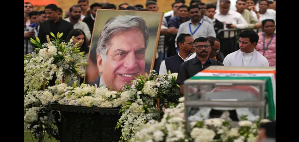 Funeral of Ratan Tata in Mumbai