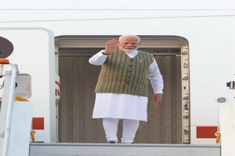 Prime Minister Narendra Modi leaving for Kazan, Russia