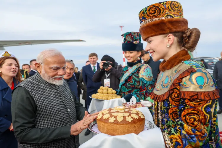 Prime Minister Narendra Modi arrives at Kazan, Russia for BRICS summitohammad Muizzu