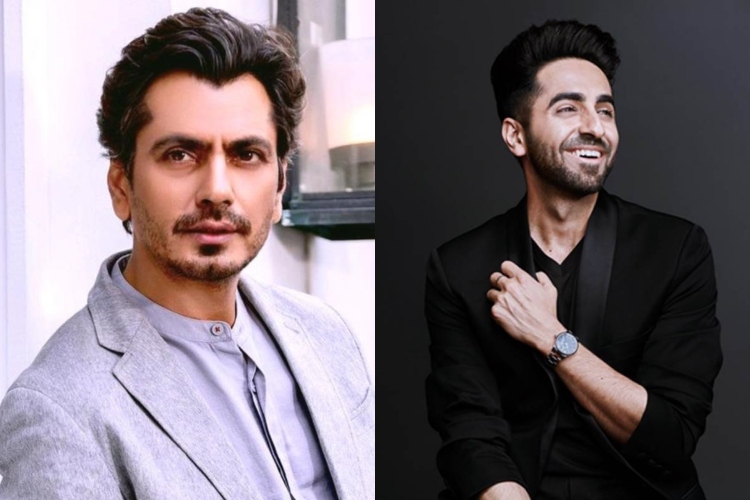 Actors Nawazuddin Siddiqui and Ayushmann Khurrana