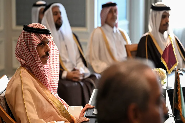 Saudi Minister of Foreign Affairs Prince Faisal bin Farhan bin Abdullah 