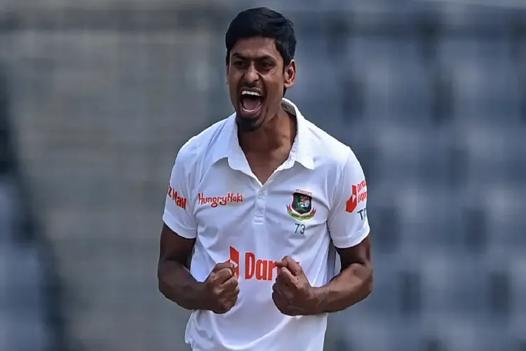 Bangladesh left-arm spinner Taijul Islam