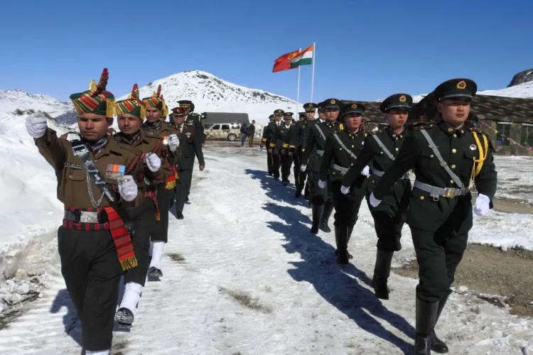 Indian and Chinese troops on LAC (Representational image)