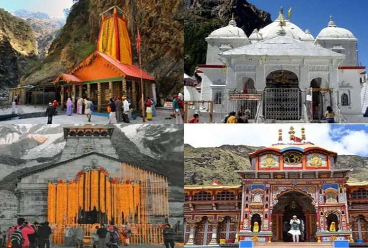 Car Dham pilgrimage centers