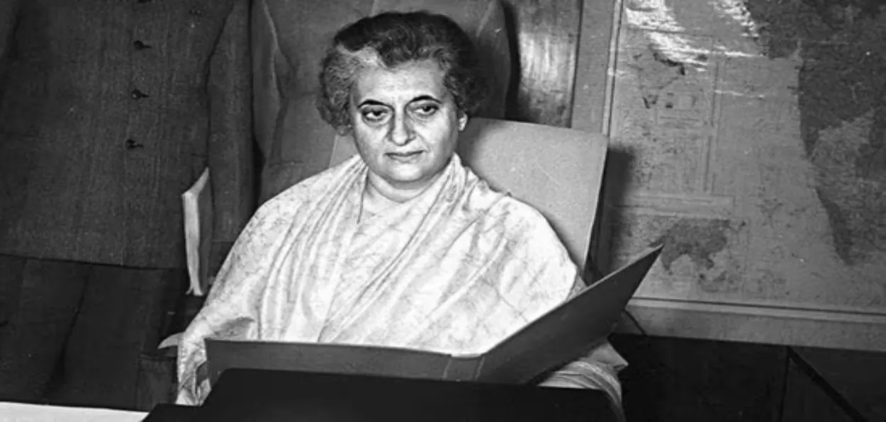 Indira Gandhi, India's first Woman prime Minister