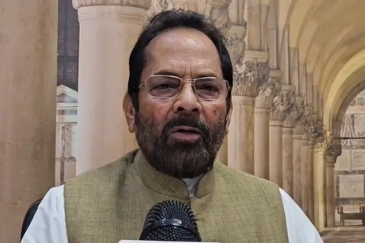 BJP leader Mukhtar Abbas Naqvi