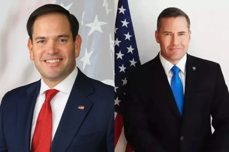 Marco Rubio as Secretary of State and Mike Waltz as National Security Advisor