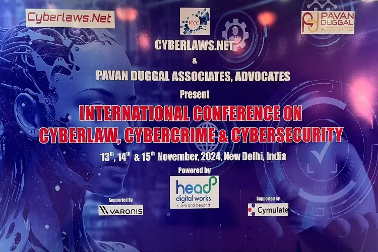  International Conference on Cyberlaw, Cybercrime, and Cybersecurity at the Scope Convention Centre, New Delhi