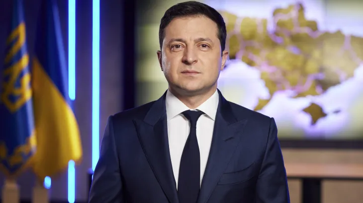 Ukranian President Volodymyr Zelenskyy 