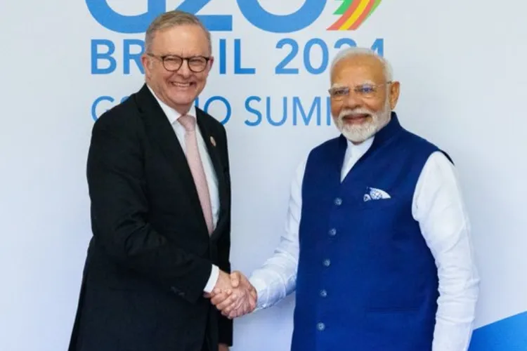 India and Australia Launch Renewable Energy Partnership at G20 Summit in Brazil