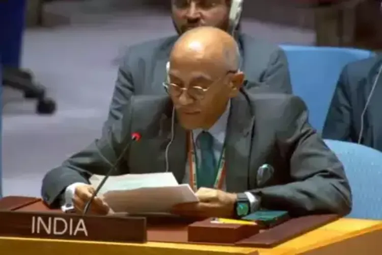 India's permanent representative to the UN Parvathaneni Harish