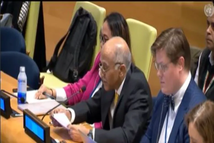 Parvathaneni Harish, India's Permanent Representative to the UN