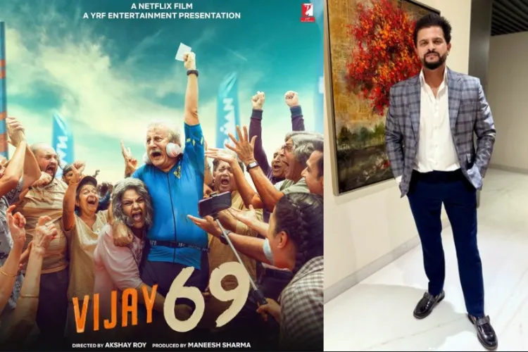 Poster of Vijay 69 and Suresh Raina