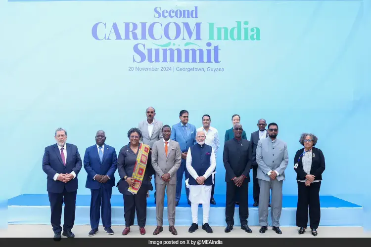 Prime Minister Narendra Modi at the CARICOM Summit