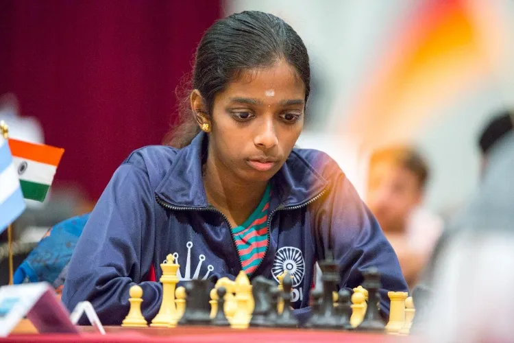 Rising stars in women’s chess Vaishali Rameshbabu