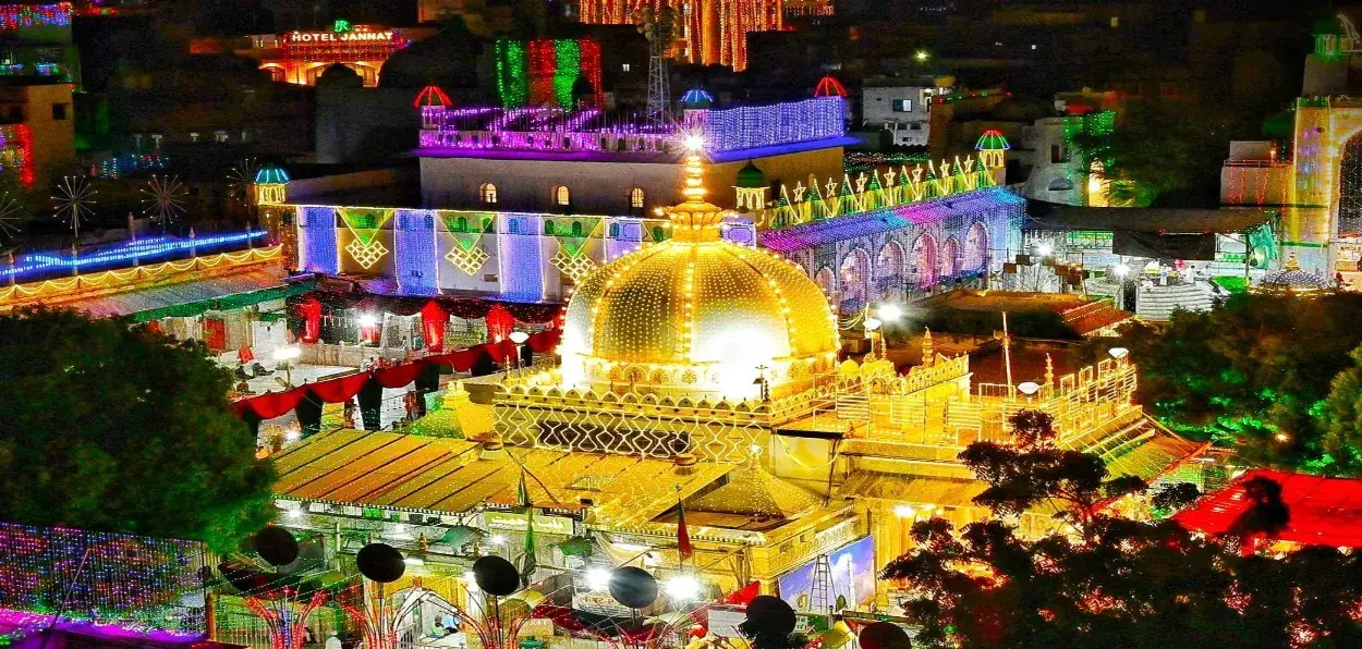 The shrine of Hazrat Moinuddin Chishty in Ajmer, Rajasthan 