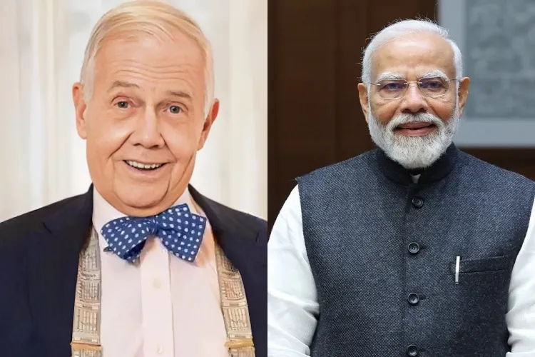 Jim Rogers and Prime Minister Narendra Modi