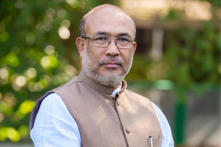 Chiefs minister of  Manipur N. Biren Singh