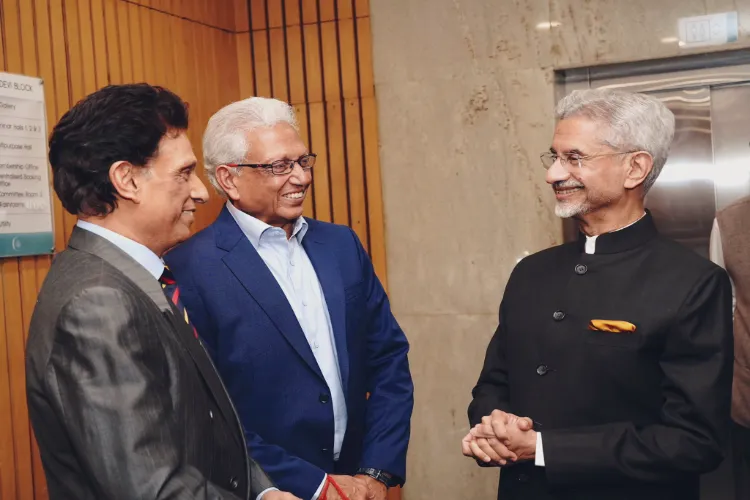 External Affairs Miniter Dr S Jaishankar with Mohinder Amarnath