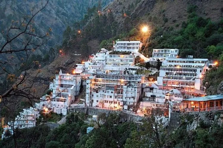 Vaishno Devi Shrine in Trikuta hills, Reasi, Jammu