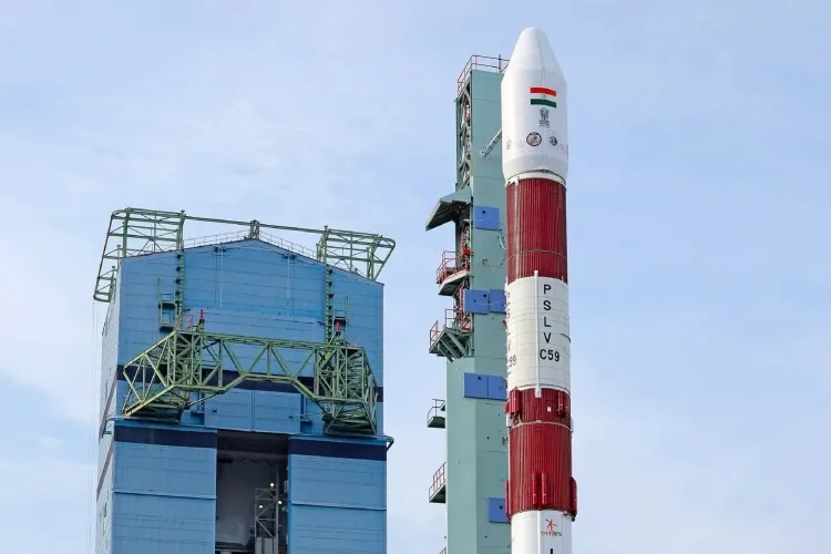  PSLV-C59 launch vehicle