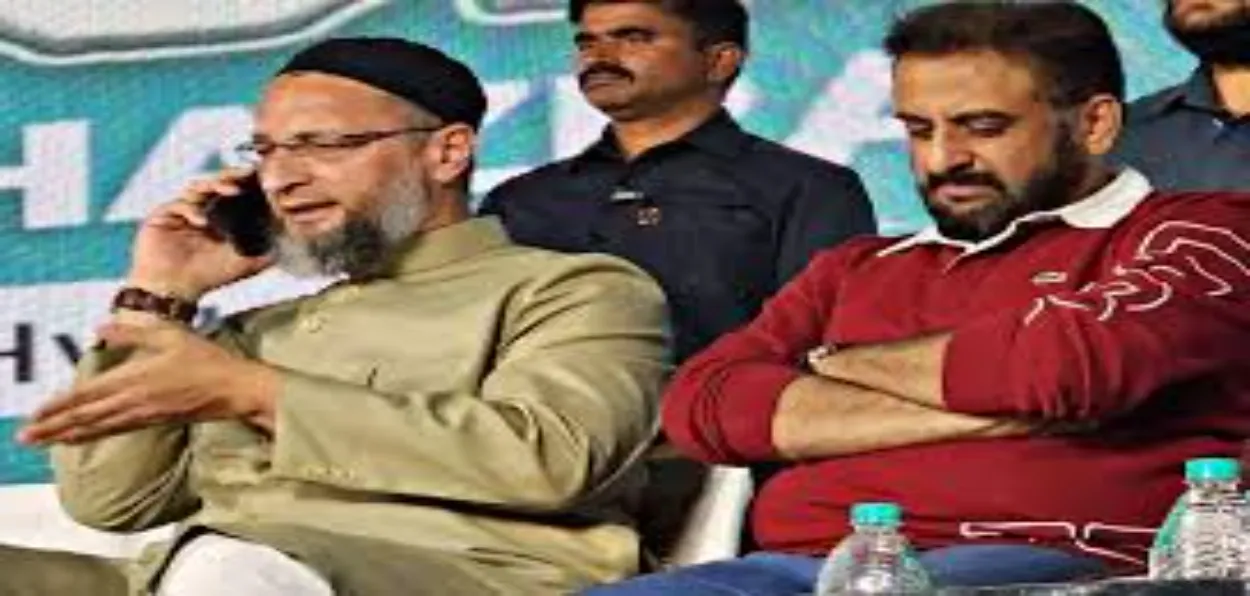 AIMIM Chief and MP Assadudin Owaisi and party's Maharashtra chief Imtiyaz Jaleel (File pohoto)