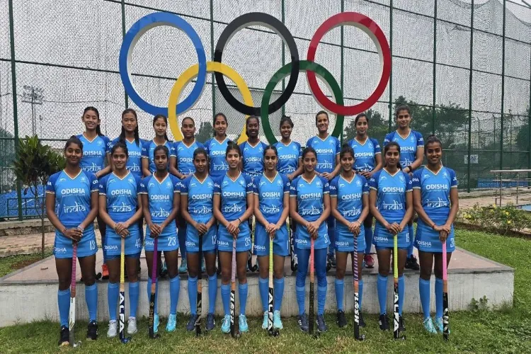 The Indian junior women’s hockey team