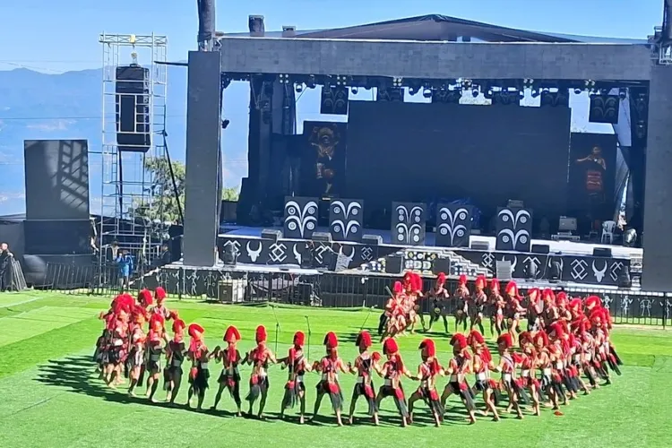 Naga Dance at the Hornbill Festval