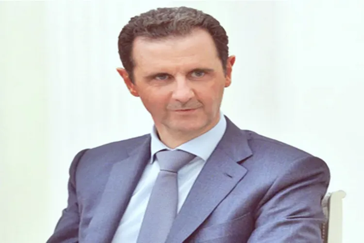 Syrian president Bashar al-Assad