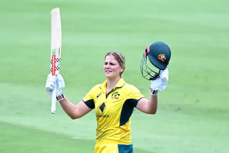 Australian cricketer Georgia Voll