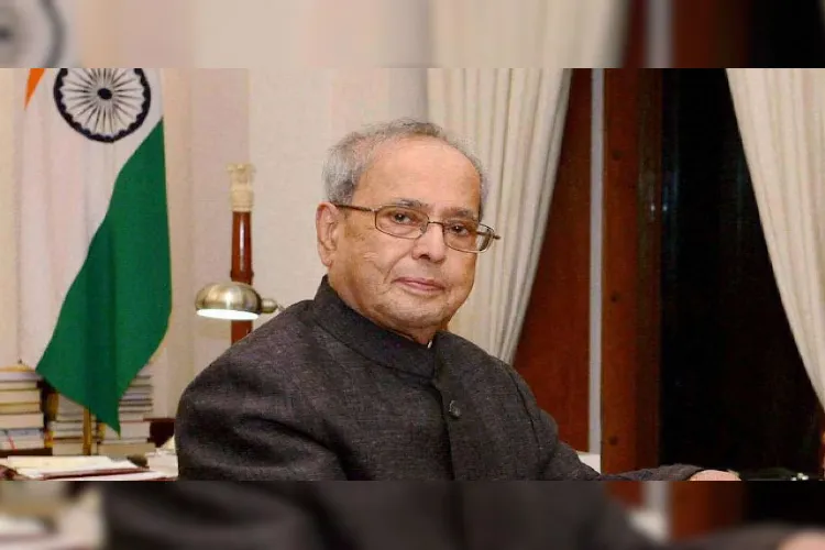 Pranab Mukherjee, the 13th President of India