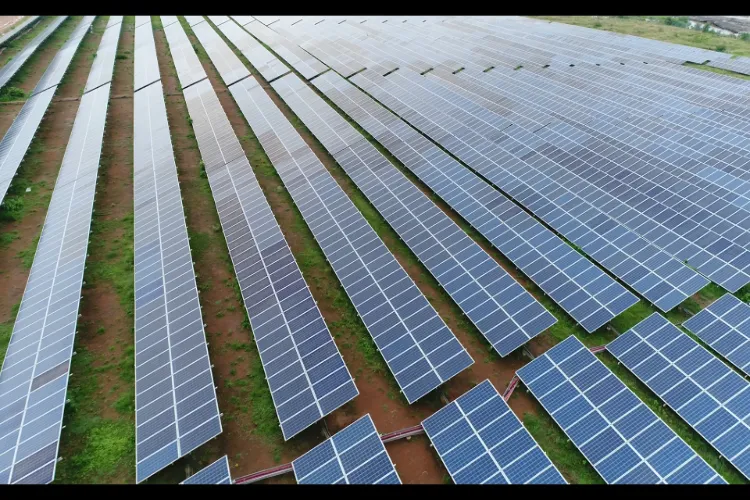 Solar farm in India