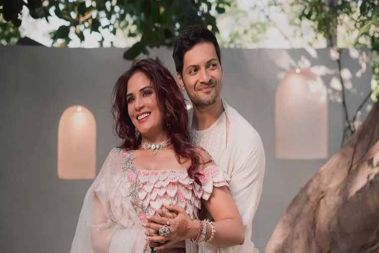 Actors Richa Chadha and Ali Fazal