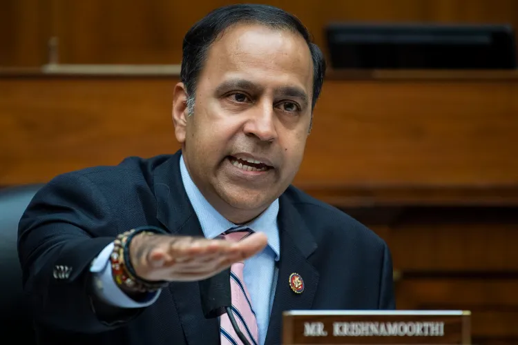 Raja Krishnamoorthi, member of the House of USA Representatives,