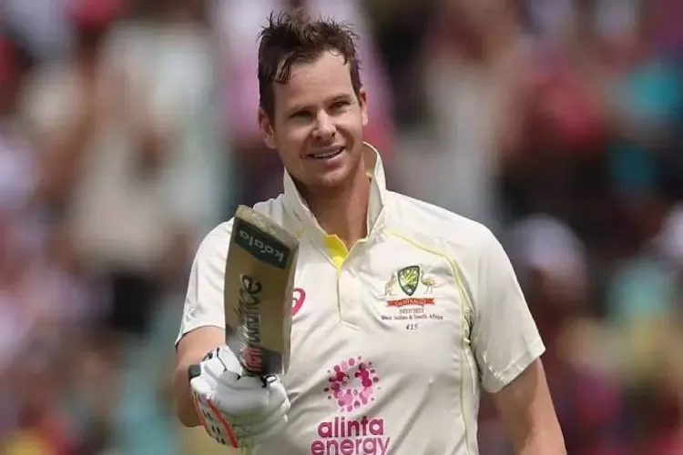 Australian cricketer Steve Smith