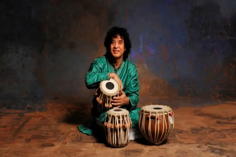 Tabla maestro, Zakir Hussain