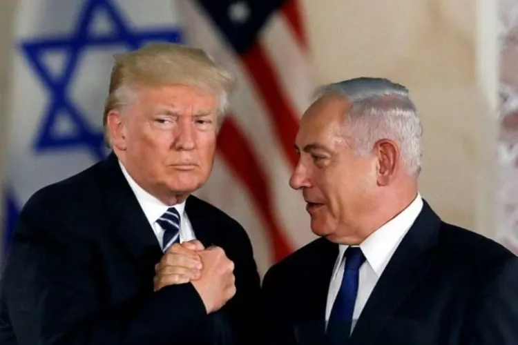 Donald Trump and Benjamin Netanyahu