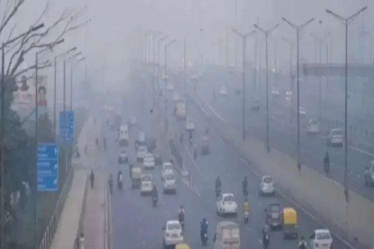 A scene from central Delhi