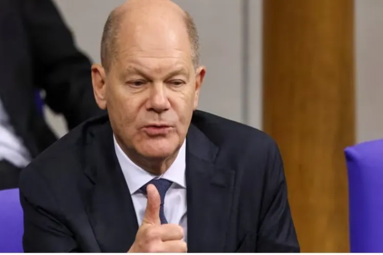 German Chancellor Olaf Scholz 