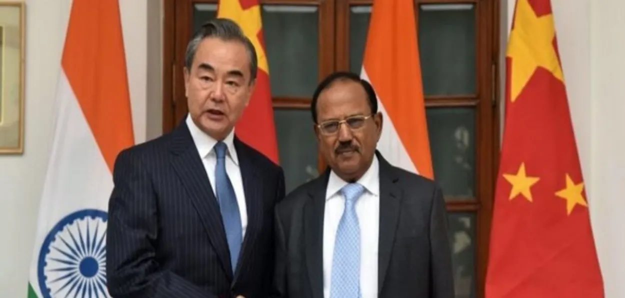 NSA Ajit Doval and China's Foreign Minister cum NSA Wang Yi