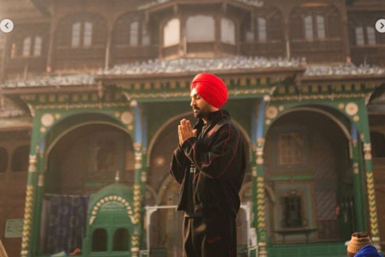 Diljit Dosanjh in Kashmir