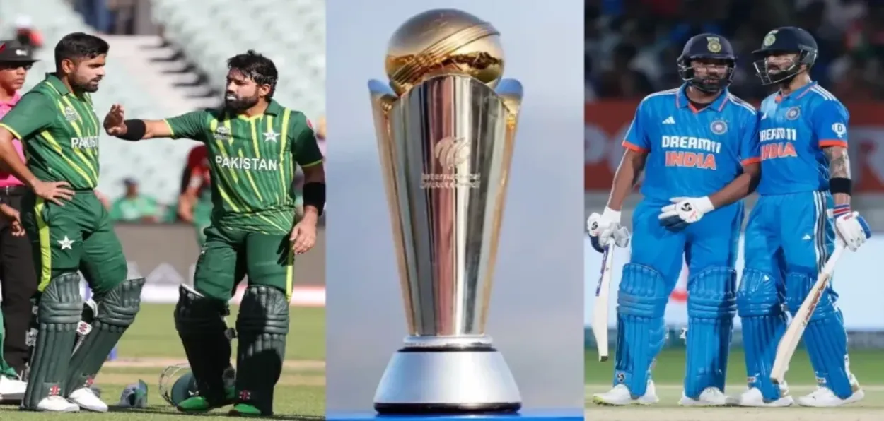 Cricket teams of Pakistan and India (representational image)