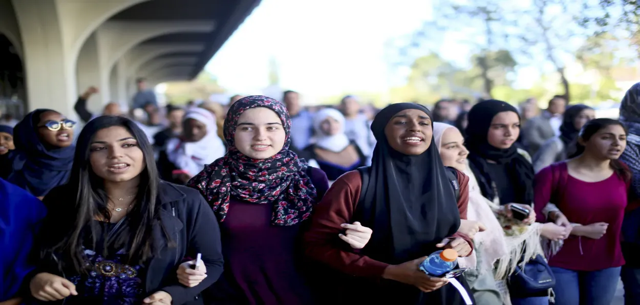 Representation image of Muslims and oter communities marching (Image Courtesy: Brookings Institute)