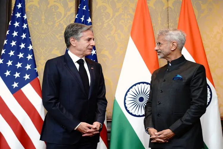 External Affairs Minister Dr. S Jaishankar with US Secretary of State Anthony Blinken