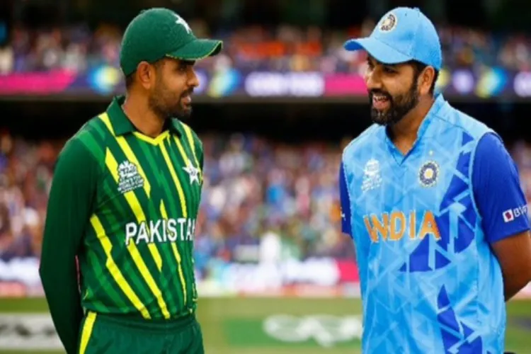 Babar Azam and Rohit Sharma (File)