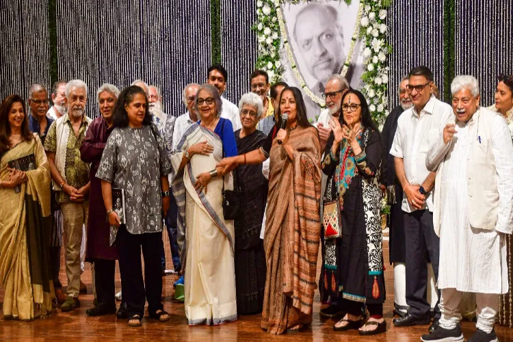 Shyam Benegal's memorial event in Mumbai