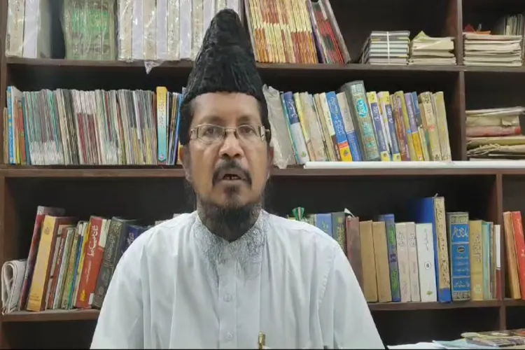 Maulana Shahabuddin Razvi Bareilvi, President of All India Muslim Jamaat.