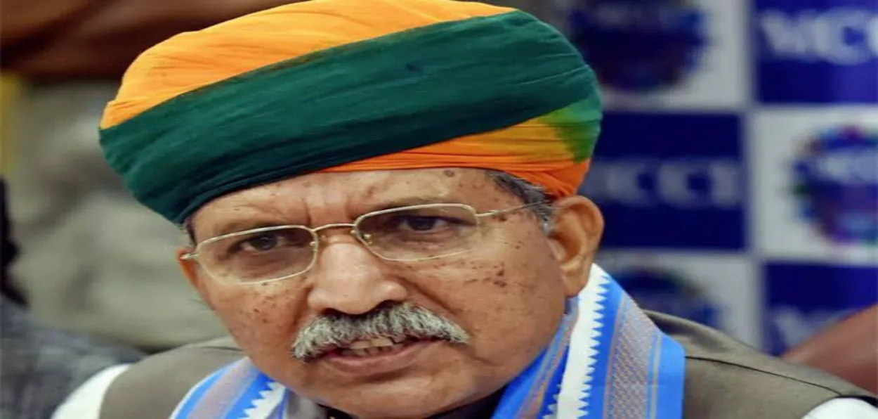 Union Law Minister Arjun Ram Meghwal