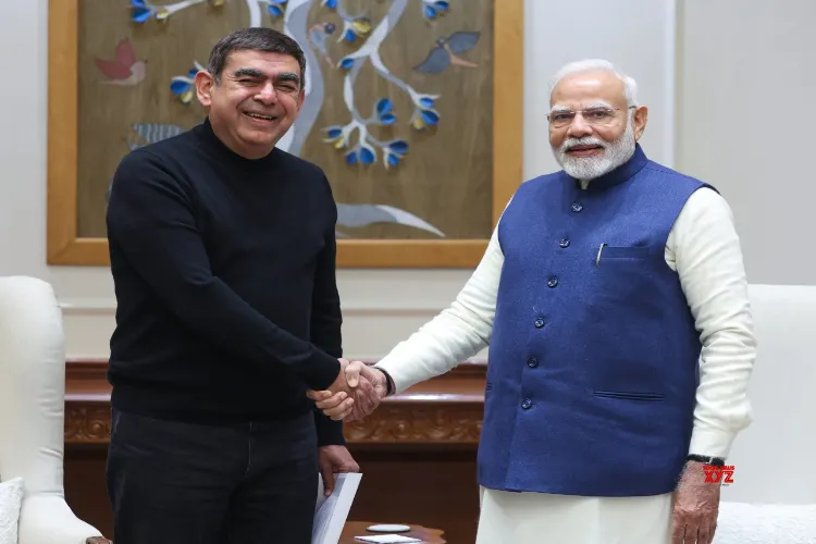 Former Infosys CEO Vishal Sikka meets PM Modi